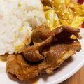 あたむ❤189's cooksnap of when they made ラム肉とキャベツのカレーケチャップ炒め.