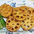 kirinda's cooksnap of when they made 甘酢だれを絡めたレンコンの副菜.
