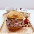 horseland's cooksnap of when they made 小倉クリームのデザートサンドイッチ.