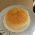 Emiks's cooksnap of when they made ふわっしゅわ。スフレチーズケーキ.