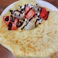 クックE7JAA4☆'s cooksnap of when they made クレープ屋さんみたいな♪クレープ生地.