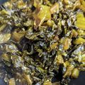 和田ゆうこりん☆'s cooksnap of when they made 常備菜☆高菜のごま油炒め.