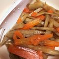 Bunnirella's cooksnap of when they made 離乳食〜幼児食！簡単きんぴらごぼう☆.