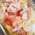 ☆ドキンちゃん☆”'s cooksnap of when they made 簡単：レンジ：蟹と昆布茶と卵の雑炊.