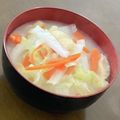 うさこママ★'s cooksnap of when they made 香川のあんもち雑煮！白味噌.
