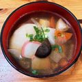 もゆずん's cooksnap of when they made 簡単！アリス家のお雑煮（東京風醤油味）.