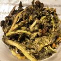 hotaru1234's cooksnap of when they made 店で評判レシピ公開　ぬか漬け大根葉炒め.