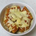 ラリー＆サラ's cooksnap of when they made 簡単リメイク！カボチャ煮のマヨチーズ焼き.