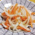 クッキングかぁ♡'s cooksnap of when they made 【簡単】すぐに食べれる即席紅白なます♡.