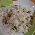 Nekozame's cooksnap of when they made 梅干し炒飯.