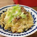 ♬ぶちこ♬'s cooksnap of when they made 残りご飯で☆かんたんすき焼きおじや.