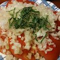 nanoe's cooksnap of when they made ✿簡単トマトと新たまねぎのサラダ✿.