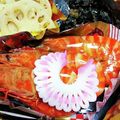 SP♪'s cooksnap of when they made 蒲鉾の飾り切り☆蝶々と孔雀☆.