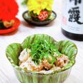 Satoco❋'s cooksnap of when they made ちくわのおつまみ（クリチの梅マヨ和え）.