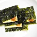 LittleBall's cooksnap of when they made すばやくおつまみ　梅チーズ海苔.