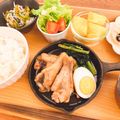 のんちごはん♡'s cooksnap of when they made 圧力鍋で簡単♡手羽元と小松菜の甘辛煮.