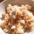 mtpd87's cooksnap of when they made 残ったお刺身で鯛めし.