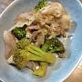 ばたみそーぱん☆'s cooksnap of when they made ブロッコリーと豚こま肉deおかずサラダ.