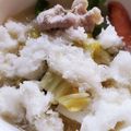 haine1983's cooksnap of when they made ごま油が香ばしい♪おもち入りみぞれ鍋.