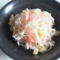 きらり流れ星's cooksnap of when they made かにかま入り　紅白なます.