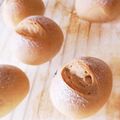 くむちん's cooksnap of when they made 30分で完成！？不思議パンのきな粉パン.