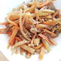 しんおばぁ！'s cooksnap of when they made 甘すぎないヤーコンのきんぴら.