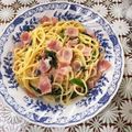 ゆゆゆちゃん★☆'s cooksnap of when they made ほうれんそうとしめじのクリームパスタ.