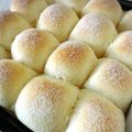 クックZ90E6H☆'s cooksnap of when they made ふわっふわ♪ミルクちぎりパン（HB生地）.