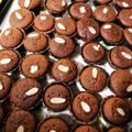 amiamikk's cooksnap of when they made ミニカップケーキ♡バレンタイン大量生産♪.