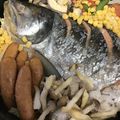 葉月優希's cooksnap of when they made ✿鮭と野菜の塩バター鍋✿.