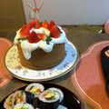 riribebe's cooksnap of when they made コーヒーシフォンケーキ＊しっとりすぎ～.
