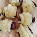 ささらんらん's cooksnap of when they made パイシートで簡単☆チョコクロワッサン.