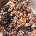 jonthon's cooksnap of when they made 子供に人気★もずく丼.