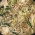 deko262007's cooksnap of when they made 超簡単で美味しい！塩餃子鍋【もつ鍋風】.