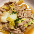 ばたえちゃん's cooksnap of when they made 豚肉と白菜のさっと煮.