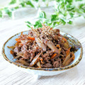 Satoco❋'s cooksnap of when they made 牛肉とごぼうと人参のしぐれ煮。お弁当にも.