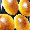 クックHZNGBA☆'s cooksnap of when they made バターロール生地で簡単丸パン☆HB.