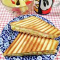 在宅勤務のおじさん's cooksnap of when they made キャベツたっぷりホットサンド♪.