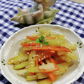 みっちゃん❇️68's cooksnap of when they made セロリと人参のきんぴら炒め.
