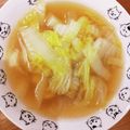 さおりらっくま's cooksnap of when they made 具材は白菜だけ！優しい白菜スープ.