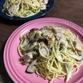 こつゆ514's cooksnap of when they made 木の子とベーコンのペペロンチーノ.