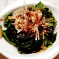 ダリア☆'s cooksnap of when they made 簡単和食☆ほうれん草のおひたし.