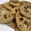 えっく巣's cooksnap of when they made 八百屋さんおすすめ！れんこん青海苔チーズ.