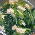 anzujyamu's cooksnap of when they made ムスリムも食べられる！小松菜の煮浸し.
