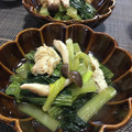 かなぽん☆☆'s cooksnap of when they made ほっこりおかず♪小松菜としめじの煮浸し.