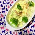 ふたごゆき's cooksnap of when they made 餅★ブロッコリー★鶏♡グラタン♪.