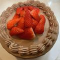 lala＠ママ's cooksnap of when they made お誕生日のチョコレートケーキ.