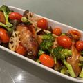 Hilomama's cooksnap of when they made 手元ローストチキンのぎゅうぎゅう焼き.