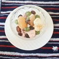 スタイリッシュママ's cooksnap of when they made 贅沢♪バニラアイスに甘納豆.