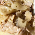 no1642's cooksnap of when they made 豚バラ蓮根としめじのこってり簡単和風炒め.